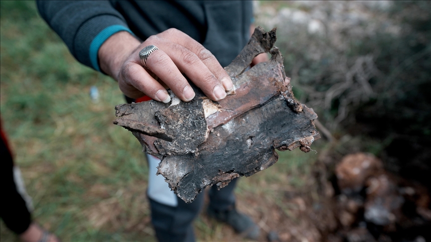 İran'ın İsrail'e fırlattığı füzelerden kopan 39 şarapnel parçası Batı Şeria'ya düştü