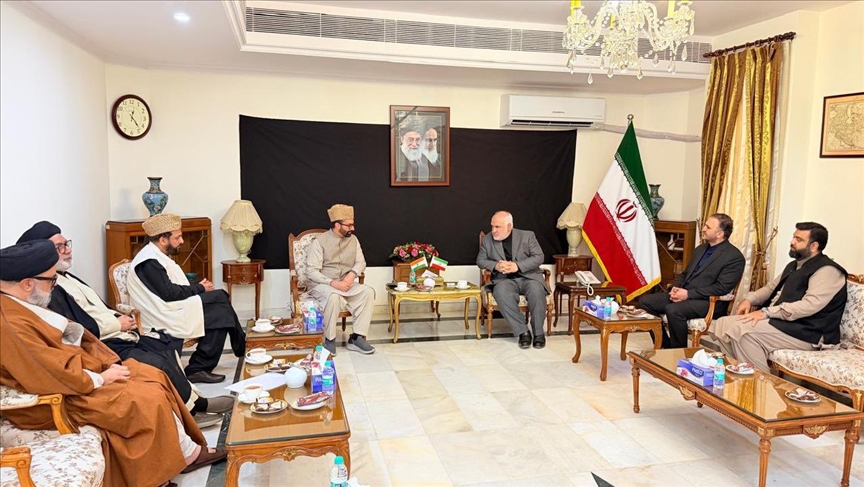 Kashmiri religious leaders meet Iran’s envoy in Indian capital to show support, solidarity