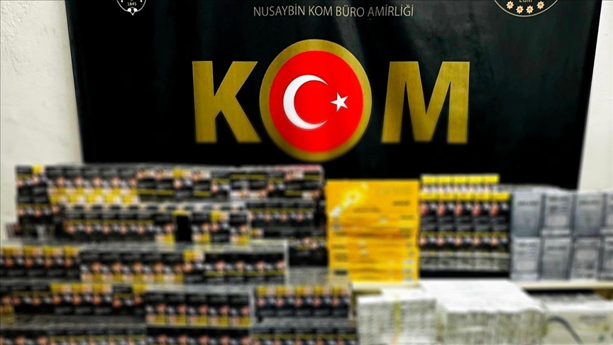 Li Mêrdînê 4 hezar û 690 hezar pakêt cixareyên qaçax hatin bidestxistin