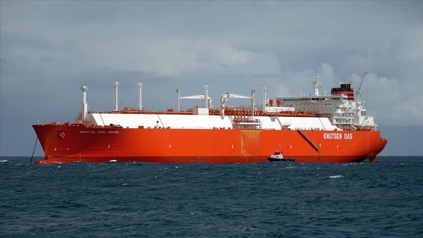 ABD'den yola çıkan LNG gemisi 8 Nisan'da Türkiye'ye ulaşacak