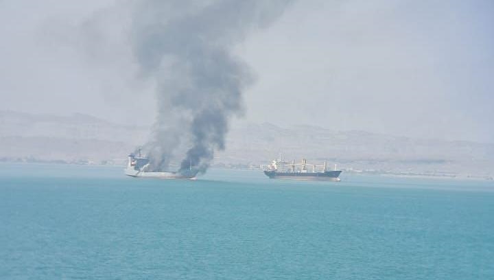 Encalla el barco tailandés atacado en el estrecho de Ormuz a principios de este mes