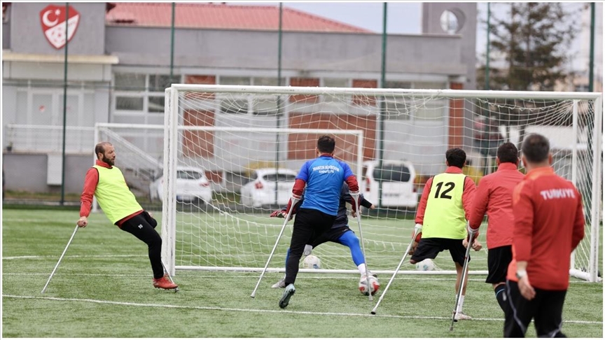 Trabzon Büyükşehir Belediyesi Ampute Futbol Takımı'nda hedef "ilk 2"