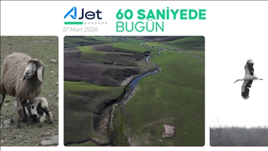 60 saniyede bugün (27 Mart 2026)