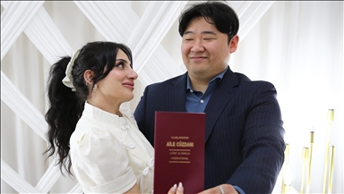 Müslüman olan Güney Koreli Jang, Bingöllü genç kızla hayatını birleştirdi