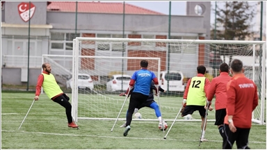 Trabzon Büyükşehir Belediyesi Ampute Futbol Takımı'nda hedef "ilk 2"