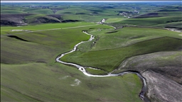 Doğu'da kuraklıktan etkilenen menderesler, kar ve yağmur sularıyla doldu 