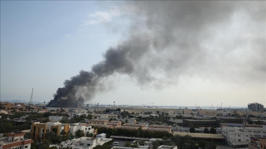 Fire at facility in Bahrain targeted by Iran brought under control