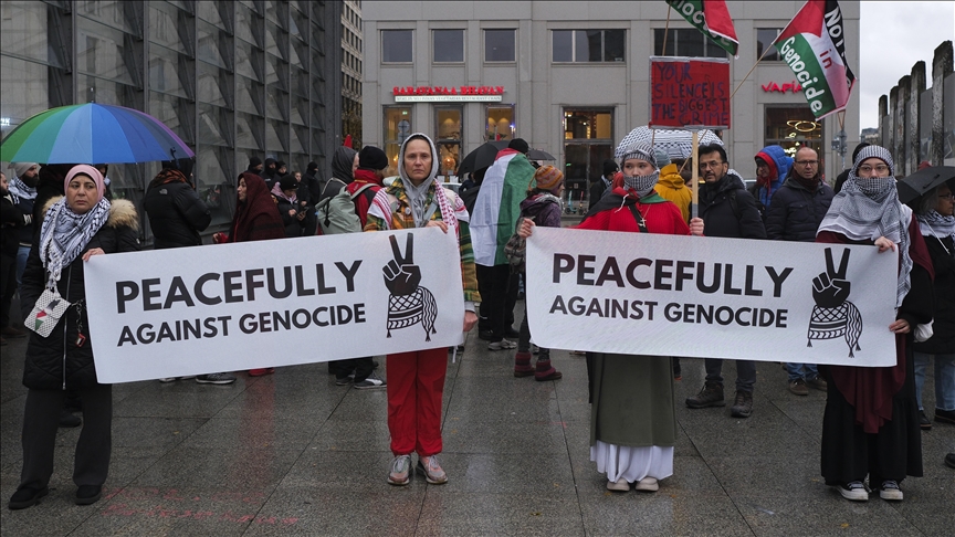 Pro-Palestine demonstrations draw crowds across Europe