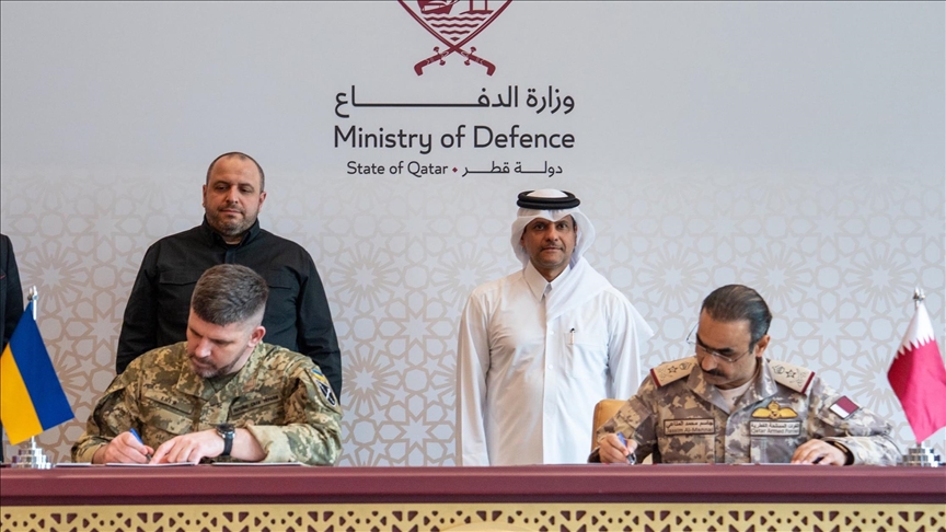 قطر وأوكرانيا توقعان اتفاقية دفاعية مع تصاعد حرب إيران