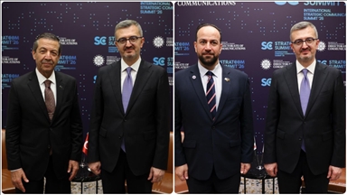 İletişim Başkanı Duran, STRATCOM Zirvesi'nde görüşmeler gerçekleştirdi