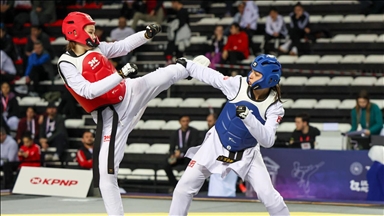 13. Uluslararası Türkiye Açık Tekvando Turnuvası'nın beşinci gününde Türk sporcular, 19 madalya kazandı