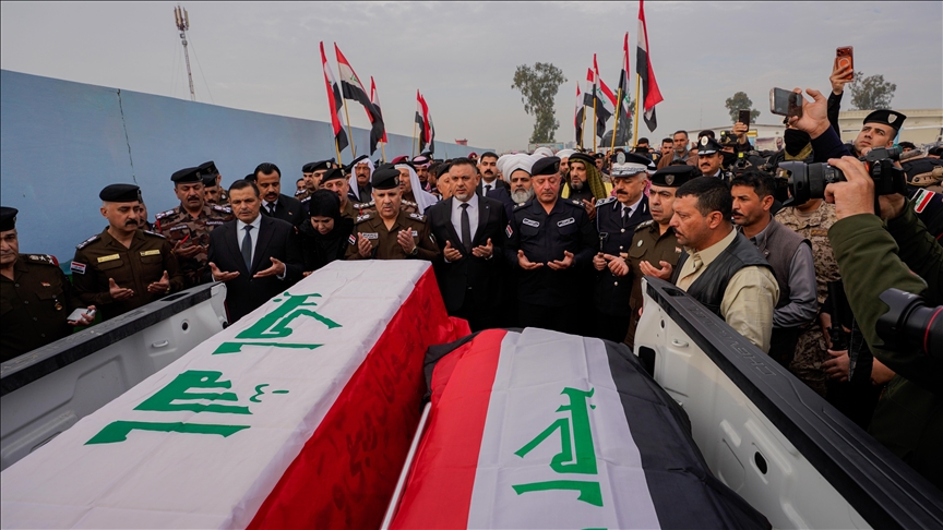 بۆردومانکردنی خاڵێکی ھێزەکانی پۆلیسی عێراق لە مووسڵ کوژرانی فەرماندە و مفەوزەێکی پۆلیسی لێکەوتەوە