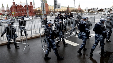 Several people in Moscow seeking to hold rally against internet restrictions detained by police