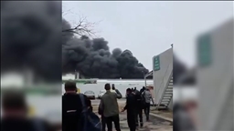 В промзоне на юге Израиля начался сильный пожар после удара Ирана