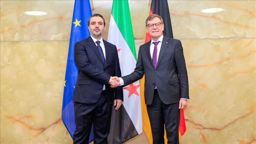 الشيباني يبحث مع نظيره الألماني إعمار سوريا والتطورات الإقليمية