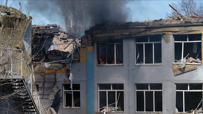 Ukraine’s police say it received 1,216 anonymous bomb threats