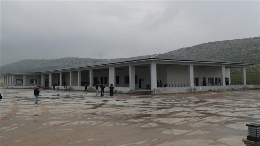 Hatay'daki Cilvegözü Sınır Kapısı'nda tır parkı inşası tamamlandı