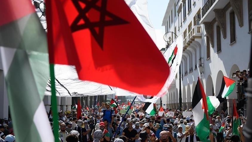 المغرب.. وقفة بالرباط إحياء لـ"يوم الأرض" ورفضا للتطبيع