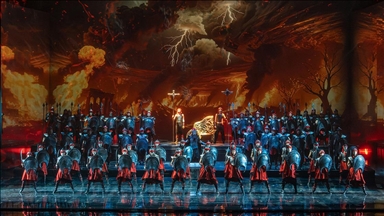 "Edusa" operasının prömiyeri AKM'de gerçekleştirildi