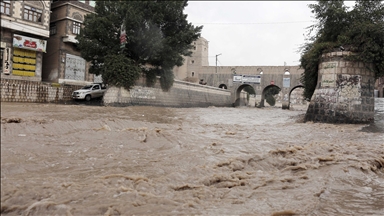 Yemen'in Taiz kentindeki sel felaketinde can kaybı 20'ye yükseldi