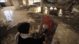 Umjetnost među ruševinama: Mlada Palestinka u Gazi obilježava Dan zemlje