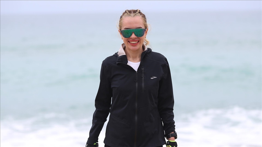 Kovid-19 döneminde koşuya başlayan Beyza Güzel, Türkiye'nin zirvesine çıktı