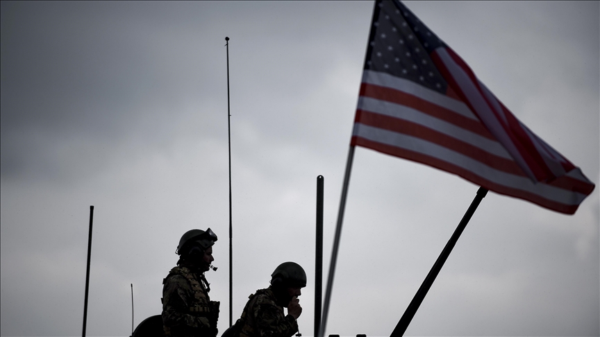 US defense chief says he paid unannounced visit to Middle East troops as Iran offensive continues