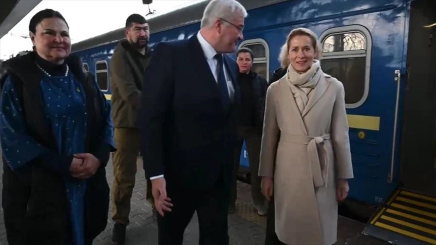 Глава дипломатии ЕС Кая Каллас прибыла в Киев
