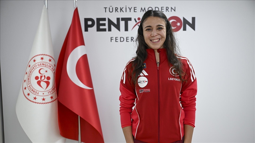 Milli pentatlet İlke'nin olimpiyat madalyası inancı