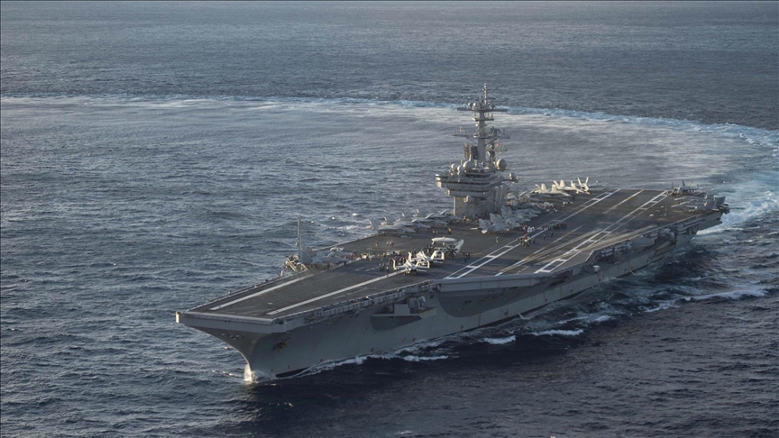 US aircraft carrier USS George H.W. Bush deployed amid Iran war