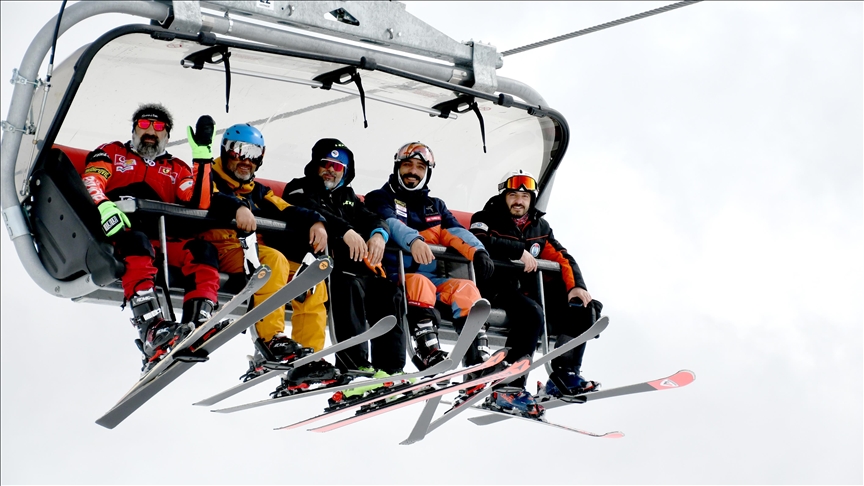 Li Sariqamîşa ku berf gihîştiye nêzîkî 2 mêtroyan heyama xweşiqitandinê dewam dike