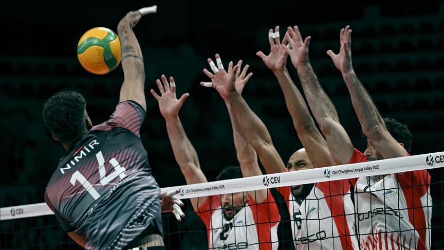 Ziraat Bankkart, CEV Erkekler Şampiyonlar Ligi'nde dörtlü finale yükselmeyi garantiledi