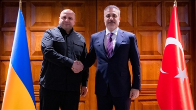 فيدان يلتقي أمين مجلس الأمن القومي الأوكراني