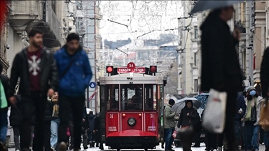 İstiklal Caddesi'ni ziyaret edenlerin sayısı 2025'te 107 milyonla rekor kırdı