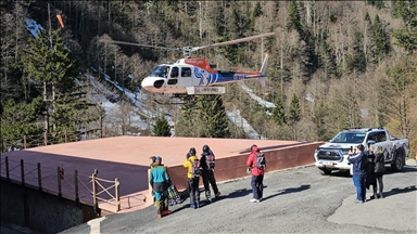 Kaçkar Dağları'nda "heliski" heyecanı sona erdi