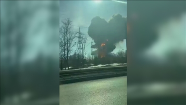 Rusya’nın en büyük petro-kimya tesislerinden Nijnekamskneftehim’de yangın çıktı