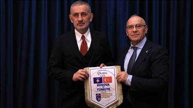 Presidenti i FFK-së, Agim Ademi priti në takim homologun turk Ibrahim Ethem Haciosmanoglu