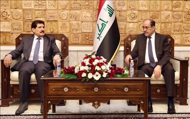 نوری مالیکی پێشوازی کرد لە شاندێکی پارتی دیموکراتی کوردستان