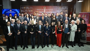Türkiye Gazetecilik Başarı Ödülleri sahiplerini buldu 