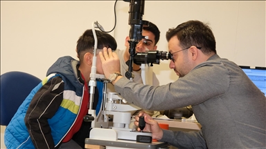 Yozgat'ta göz taraması yapılan 400 ilkokul öğrencisinin 100'ünde astigmat tespit edildi