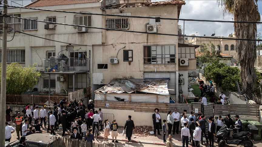 14 injured after missile fire toward Israel, emergency service says