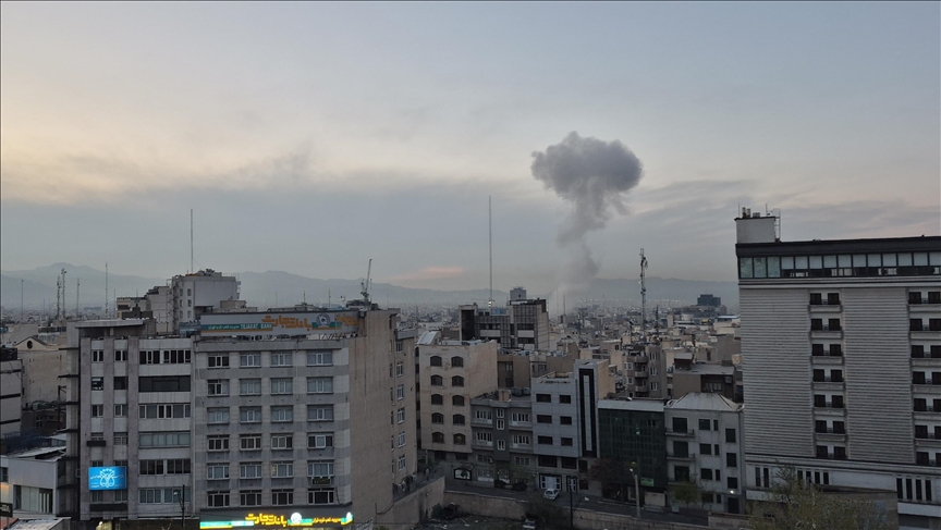 Explosions rock Iranian capital amid US-Israeli attacks