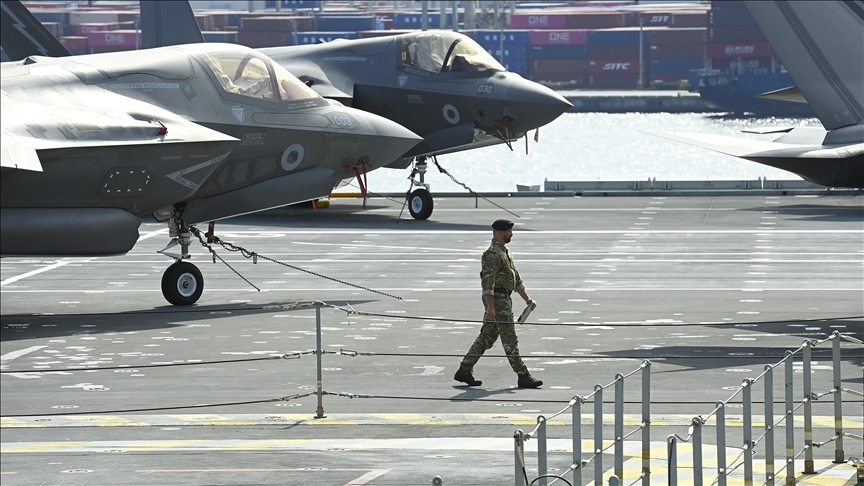 UK says it downed over 10 Iranian drones overnight across Middle East