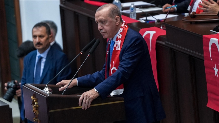 Le président Erdogan félicite l’équipe nationale turque qualifiée pour la Coupe du monde