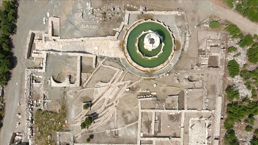 Kibyra Antik Kenti'ndeki Medusa mozaiği ziyarete açıldı