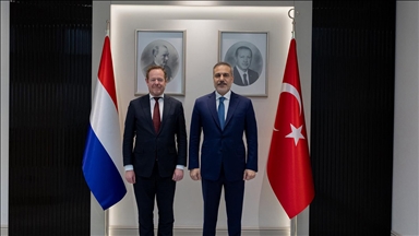 Dışişleri Bakanı Fidan, Hollanda Adalet ve Güvenlik Bakanı Van Weel ile Ankara'da görüştü