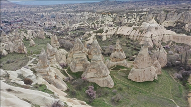 Kapadokya'nın masalsı coğrafyası film üssü oluyor