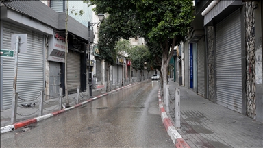 İsrail'in Filistinlileri hedef alan idam yasasına karşı Doğu Kudüs'te genel greve gidildi