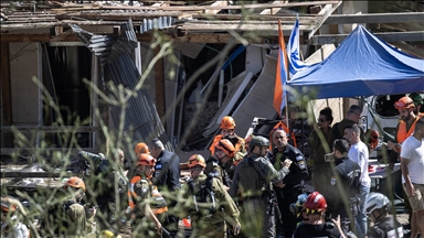 14 مصابا في هجمات صاروخية إيرانية على وسط إسرائيل 