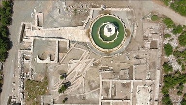 Kibyra Antik Kenti'ndeki Medusa mozaiği ziyarete açıldı